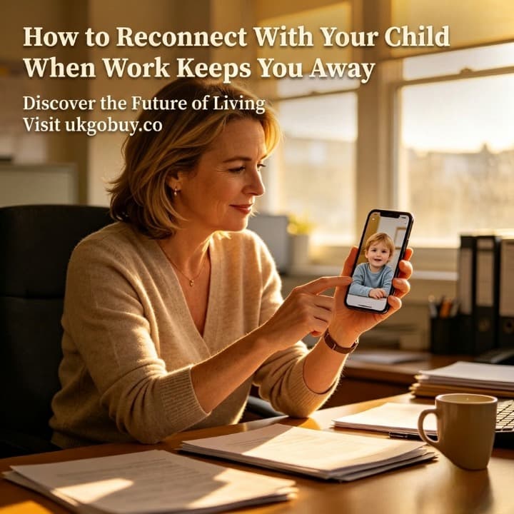 How to Reconnect With Your Child When Work Keeps You Away