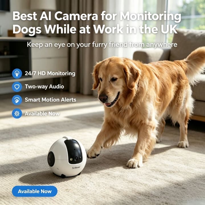 Best dog camera for monitoring dogs while at work in the UK 2026