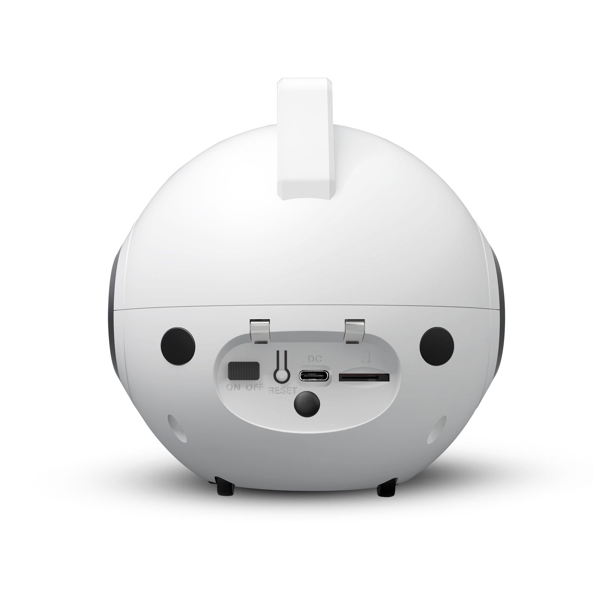 AI robot security camera UK – 6-month rechargeable battery, no trailing wires, place anywhere, perfect for renters